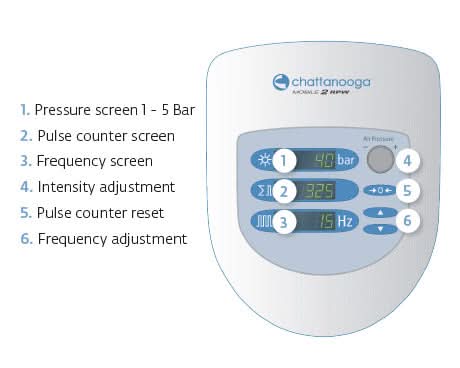 Chattanooga Intelect Mobile2 RPW Shockwave Therapy - Image 5
