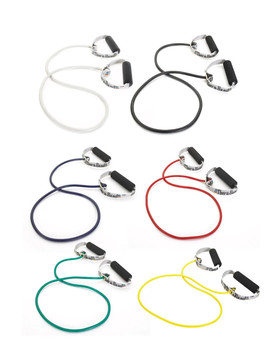Theraband Professional Resistance Tubing with Handles